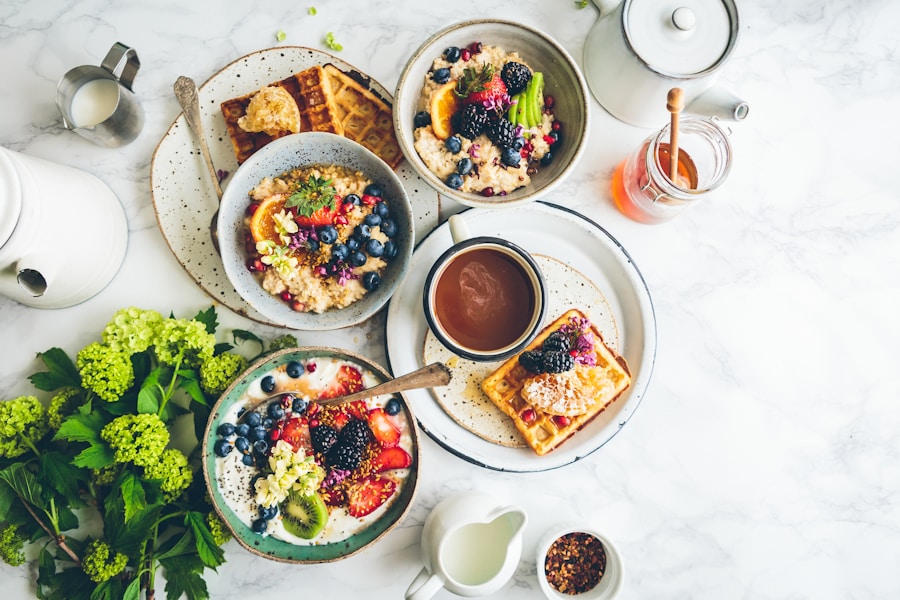 Petit-déjeuner et petite restauration